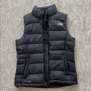North Face Black Puff Vest